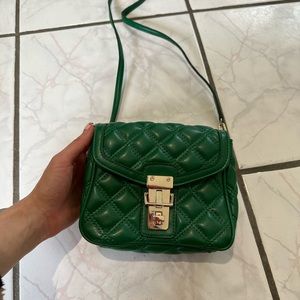Banana republic green crossbody bag